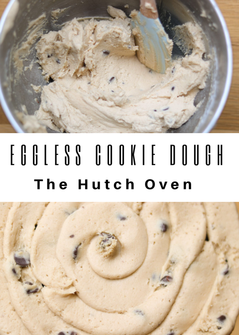 eggless cookie dough chocolate chip