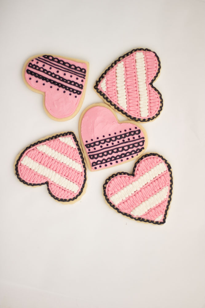 valentines day cookies with lace the hutch oven