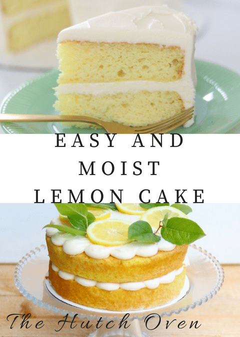 moist and fluffy easy lemon cake recipe