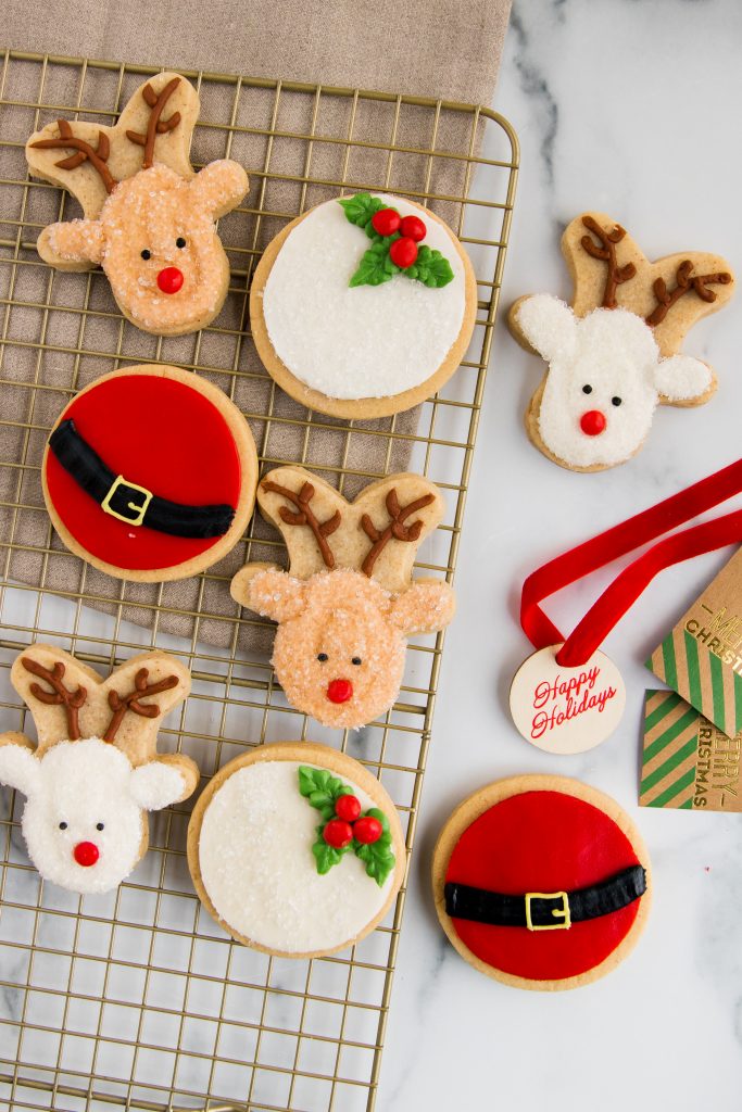 Rudolph the red nosed reindeer cookies